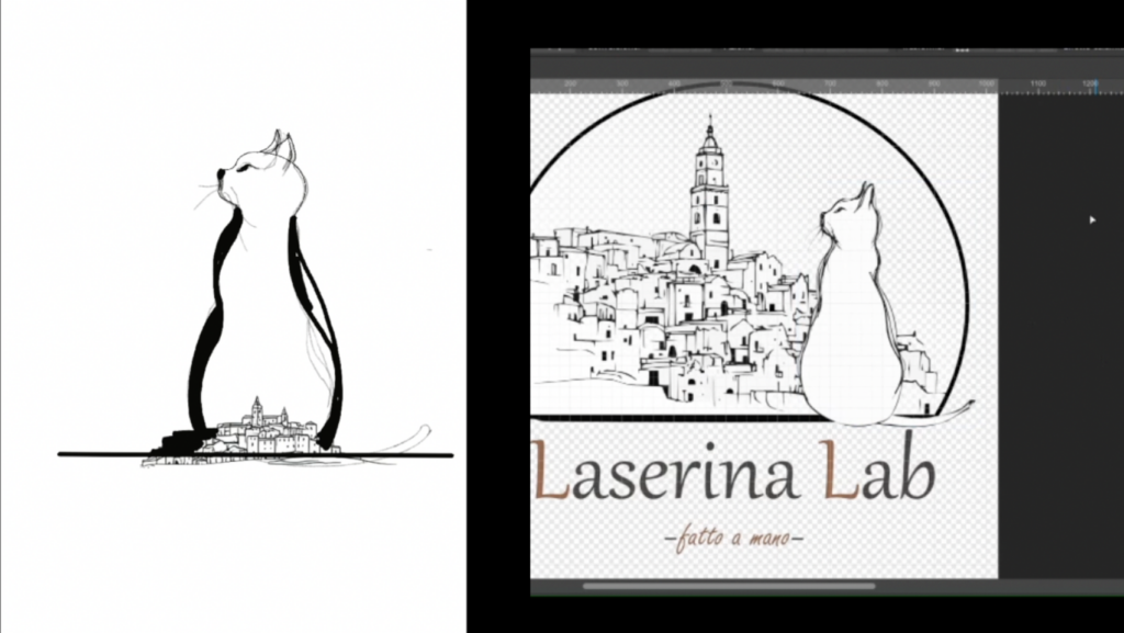 Workflow creativo del progetto Laserina Lab raccontato da Studio Lùmina